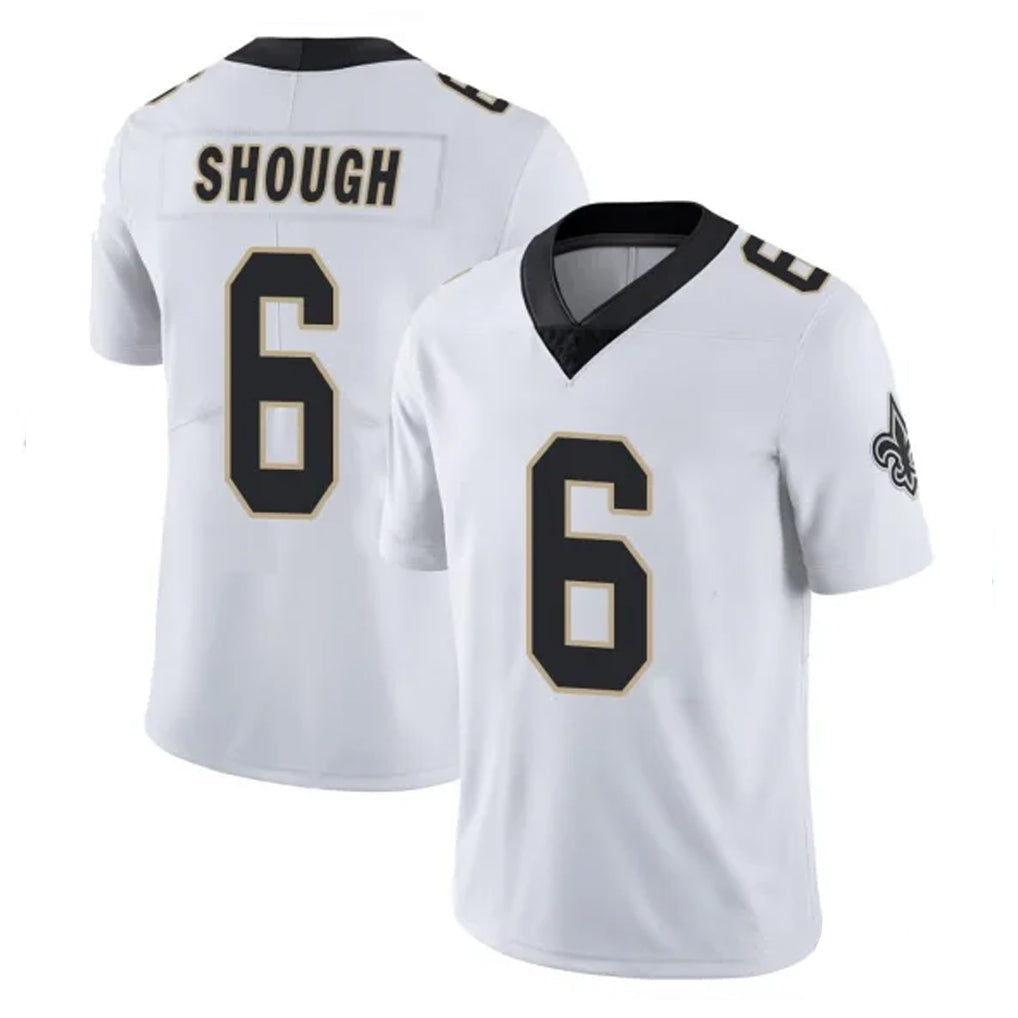 Qdoa NO.Saints #6 Tyler Shough Player White Limited Vapor Untouchable Home Game Stitched Jerseys