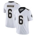 Qdoa NO.Saints #6 Tyler Shough Player White Limited Vapor Untouchable Home Game Stitched Jerseys