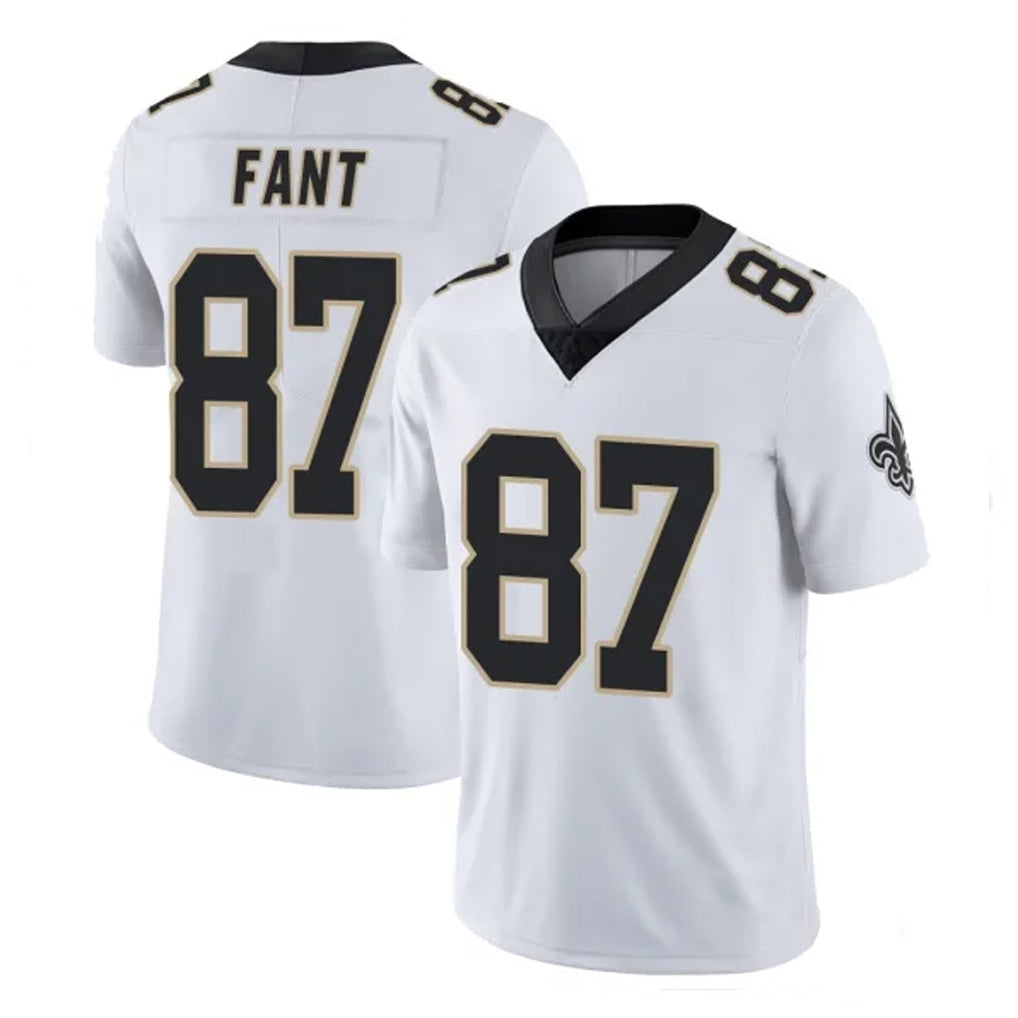 Qdoa NO.Saints #87 Noah Fant Player White Limited Vapor Untouchable Home Game Stitched Jerseys