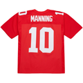 Qdoa NY.Giants #10 Eli Manning Mitchell & Ness Red 2004 Team Legacy Retired Player Big & Tall Jersey Stitched Puhic Game Jerseys
