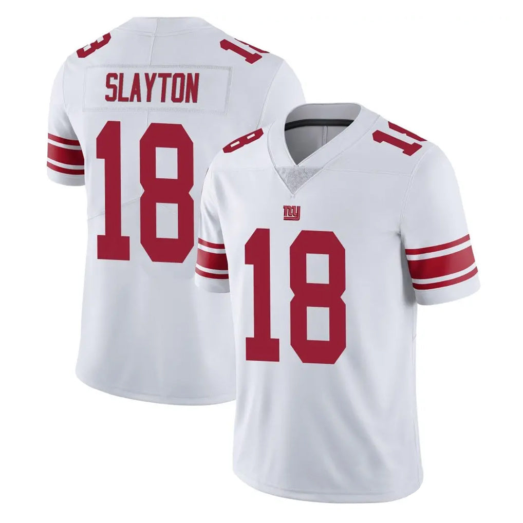Qdoa NY.Giants #18 Darius Slayton Player White Limited Vapor Untouchable Home Game Stitched Jerseys
