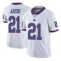 Qdoa NY.Giants #21 Paulson Adebo Player White Color Rush Home Game Stitched Jerseys