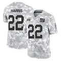 Qdoa NY.Giants #22 Najee Harris Player Arctic Camo Salute To Service Limited Game Stitched Jerseys
