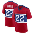 Qdoa NY.Giants #22 Najee Harris Player Red Century Home Game Stitched Jerseys