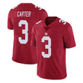 Qdoa NY.Giants #3 Abdul Carter Player Red Limited Vapor Untouchable Home Game Stitched Jerseys