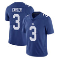 Qdoa NY.Giants #3 Abdul Carter Player Royal Limited Vapor Untouchable Home Game Stitched Jerseys