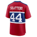 Qdoa NY.Giants #44 Cam Skattebo Player Century Red Home Game Stitched Jerseys