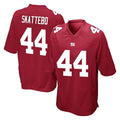 Qdoa NY.Giants #44 Cam Skattebo Player Red Home Game Stitched Jerseys
