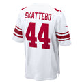 Qdoa NY.Giants #44 Cam Skattebo Player White Game Football Jerseys