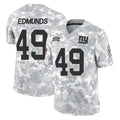 Qdoa NY.Giants #49 Tremaine Edmunds Player Arctic Camo Salute To Service Limited Game Stitched Jerseys