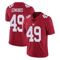 Qdoa NY.Giants #49 Tremaine Edmunds Player Red Limited Vapor Untouchable Home Game Stitched Jerseys