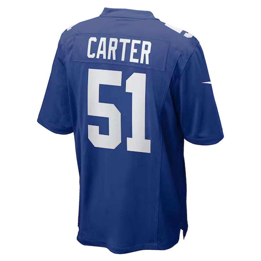 Qdoa NY.Giants #51 Abdul Carter Player Royal Game Stitched Jerseys