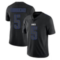 Qdoa NY.Giants #5 Kayvon Thibodeaux Player Black Impact Limited Home Game Stitched Jerseys