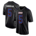 Qdoa NY.Giants #5 Kayvon Thibodeaux Player Carbon Fashion Limited Home Game Stitched Jerseys