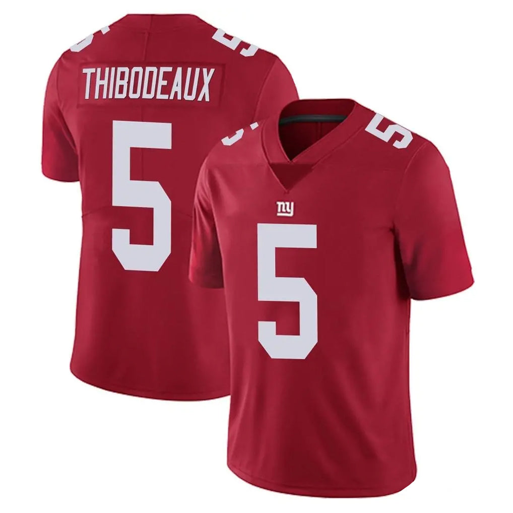Qdoa NY.Giants #5 Kayvon Thibodeaux Player Red Limited Vapor Untouchable Home Game Stitched Jerseys