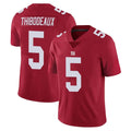 Qdoa NY.Giants #5 Kayvon Thibodeaux Player Red Limited Vapor Untouchable Home Game Stitched Jerseys