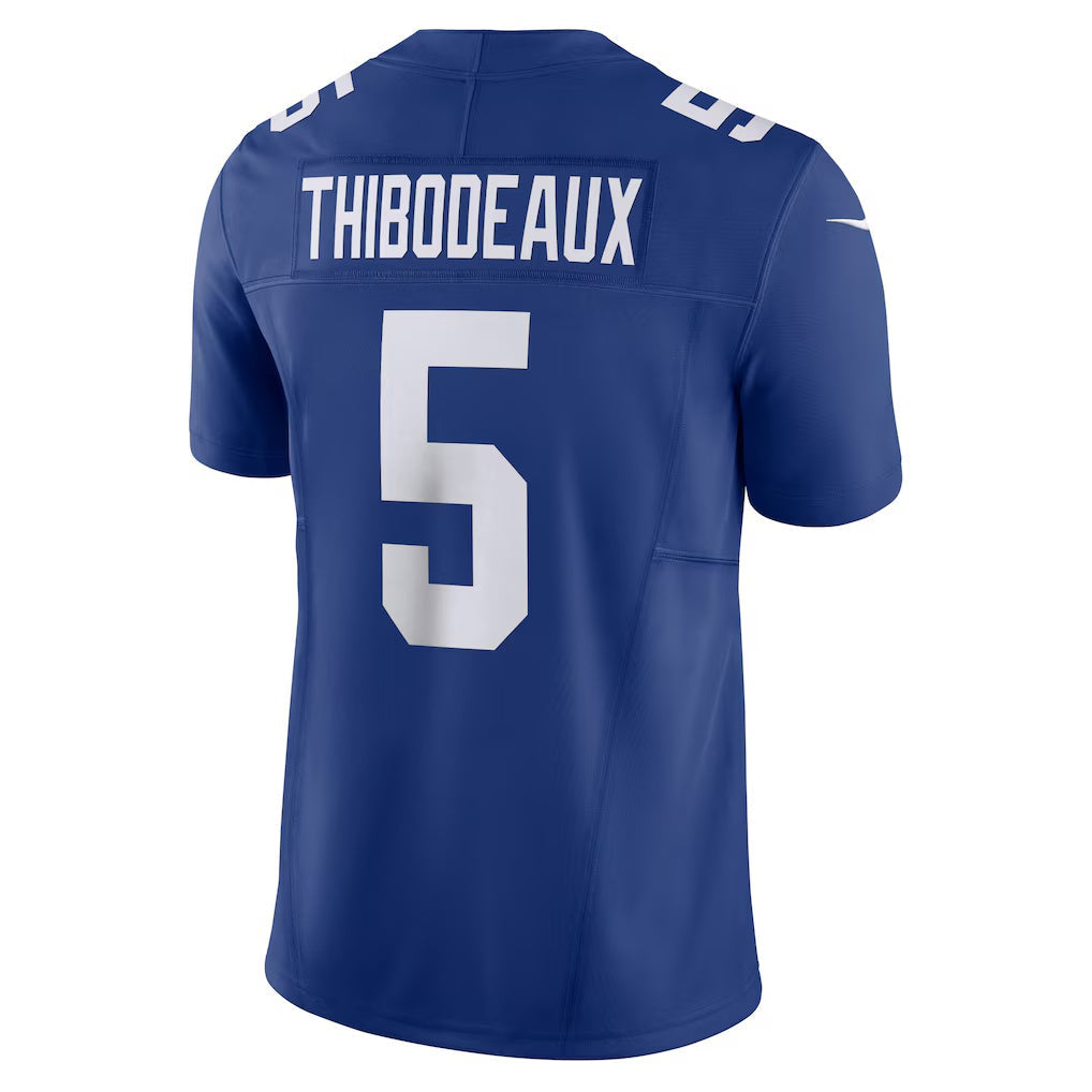 Qdoa NY.Giants #5 Kayvon Thibodeaux Royal Vapor F.U.S.E. Limited Stitched Jerseys