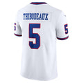 Qdoa NY.Giants #5 Kayvon Thibodeaux White Alternate Vapor Untouchable Limited Stitched Jerseys