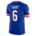 Qdoa NY.Giants #6 Jaxson Dart Royal Legacy Vapor Untouchable Stitched Limited Jerseys