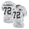 Qdoa NY.Giants #72 Jermaine Eluemunor Player Arctic Camo Salute To Service Limited Game Stitched Jerseys