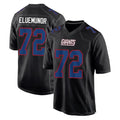 Qdoa NY.Giants #72 Jermaine Eluemunor Player Carbon Fashion Limited Home Game Stitched Jerseys
