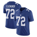 Qdoa NY.Giants #72 Jermaine Eluemunor Player Royal Limited Vapor Untouchable Home Game Stitched Jerseys