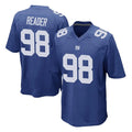 Qdoa NY.Giants #98 DJ Reader Player Royal Home Game Stitched Jerseys