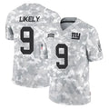 Qdoa NY.Giants #9 Lsaiah Likely Player Arctic Camo Salute To Service Limited Game Stitched Jerseys