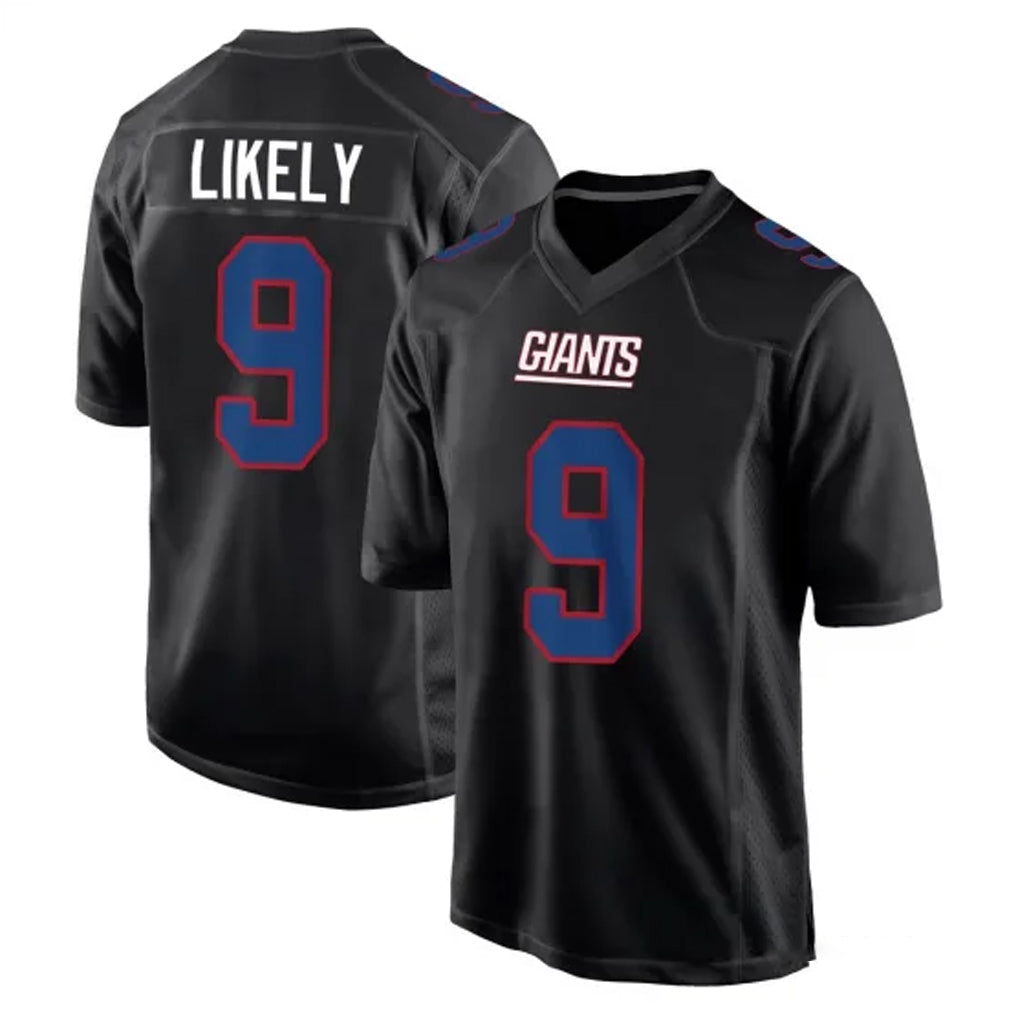 Qdoa NY.Giants #9 Lsaiah Likely Player Carbon Fashion Limited Home Game Stitched Jerseys