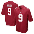 Qdoa NY.Giants #9 Lsaiah Likely Player Red Home Game Stitched Jerseys