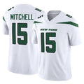 Qdoa NY.Jets #15 Adonai Mitchell Player White Limited Vapor F.U.S.E. Home Game Stitched Jerseys