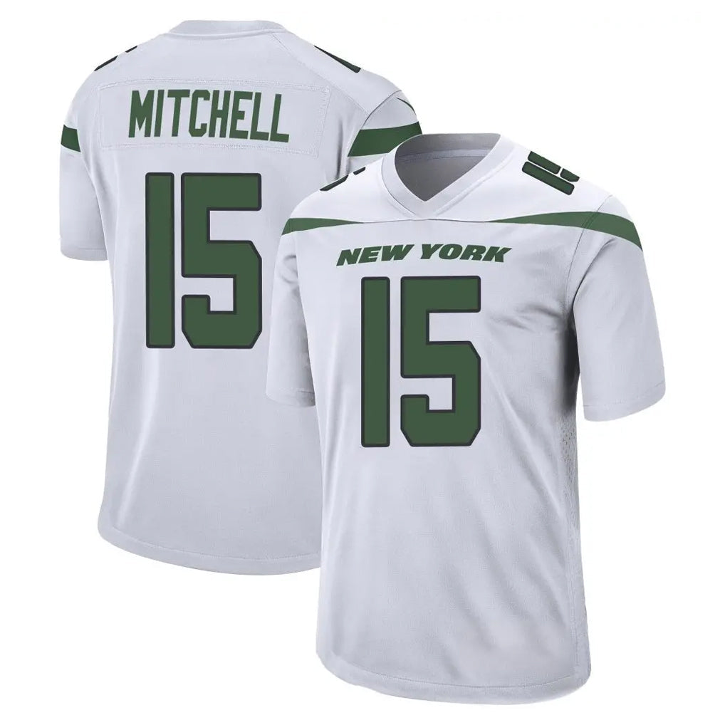 Qdoa NY.Jets #15 Adonai Mitchell Player White Spotlight Home Game Stitched Jerseys