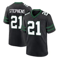Qdoa NY.Jets #21 Brandon Stephens Player Black Legacy Home Game Stitched Jerseys