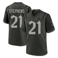 Qdoa NY.Jets #21 Brandon Stephens Player Green 2025 Rivalries Collection Home Game Stitched Jerseys