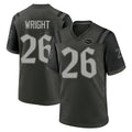 Qdoa NY.Jets #26 Nahshon Wright Player Green 2025 Rivalries Collection Home Game Stitched Jerseys