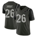 Qdoa NY.Jets #26 Nahshon Wright Player Green Limited 2025 Rivalries Collection Home Game Stitched Jerseys