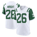 Qdoa NY.Jets #26 Nahshon Wright Player White Classic Home Game Stitched Jerseys