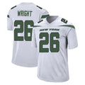 Qdoa NY.Jets #26 Nahshon Wright Player White Spotlight Home Game Stitched Jerseys
