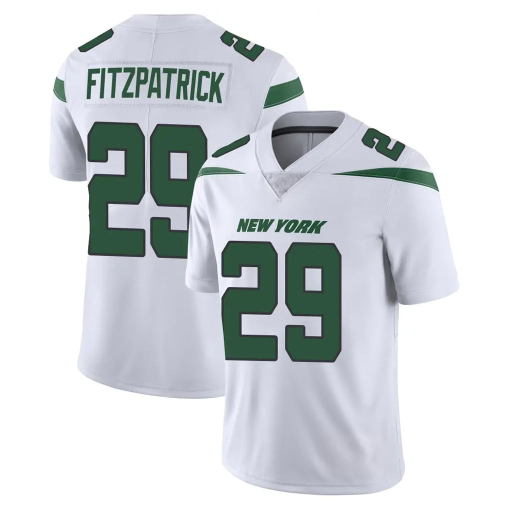 Qdoa NY.Jets #29 Minkah Fitzpatrick Player White Spotlight Limited Vapor Home Game Stitched Jerseys