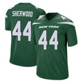 Qdoa NY.Jets #44 Jamien Sherwood Player Green Home Game Stitched Jerseys