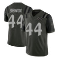 Qdoa NY.Jets #44 Jamien Sherwood Player Green Limited 2025 Rivalries Collection Home Game Stitched Jerseys