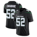 Qdoa NY.Jets #52 Kingsley Enagbare Player Stealth Black Limited Vapor Home Game Stitched Jerseys