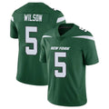 Qdoa NY.Jets #5 Garrett Wilson Player Green Limited Vapor Home Game Stitched Jerseys