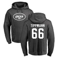 Qdoa NY.Jets #66 Joe Tippmann Player Gray Pullover Hoodies Limited Game Stitched Jerseys