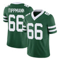 Qdoa NY.Jets #66 Joe Tippmann Player Green Legacy Limited Vapor F.U.S.E. Home Game Stitched Jerseys