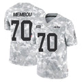 Qdoa NY.Jets #70 Armand Membou Player Arctic Camo Salute to Service Limited Game Stitched Jerseys