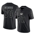 Qdoa NY.Jets #70 Armand Membou Player Stealth Black Limited Reflective Home Game Stitched Jerseys