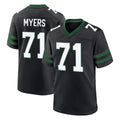 Qdoa NY.Jets #71 Josh Myers Player Black Legacy Home Game Stitched Jerseys