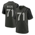 Qdoa NY.Jets #71 Josh Myers Player Green 2025 Rivalries Collection Home Game Stitched Jerseys
