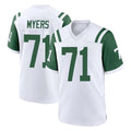 Qdoa NY.Jets #71 Josh Myers Player White Classic Home Game Stitched Jerseys